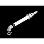 Turbo skurstenis 60Al/100PVC ar uzgali