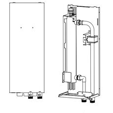 Elektrinis stiprintuvas 3kW 230-1-50, skirtas montuoti viduje