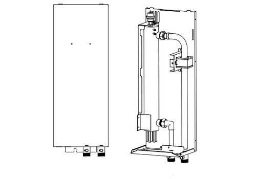 Elektrinis stiprintuvas 3kW 230-1-50, skirtas montuoti viduje