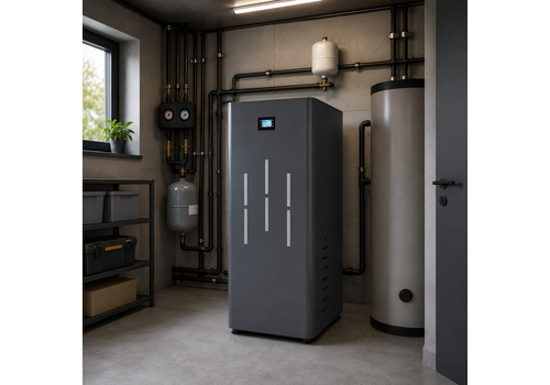 BioPellet TOP 24 kW pašattīrošs granulu katls
