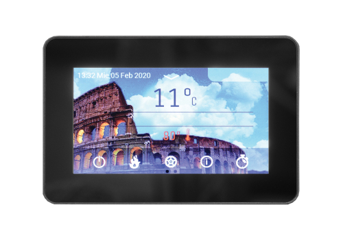 Salerno Pellet 24 granulu kamīns ar ūdens kontūru